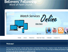 Tablet Screenshot of believersfellowship.com